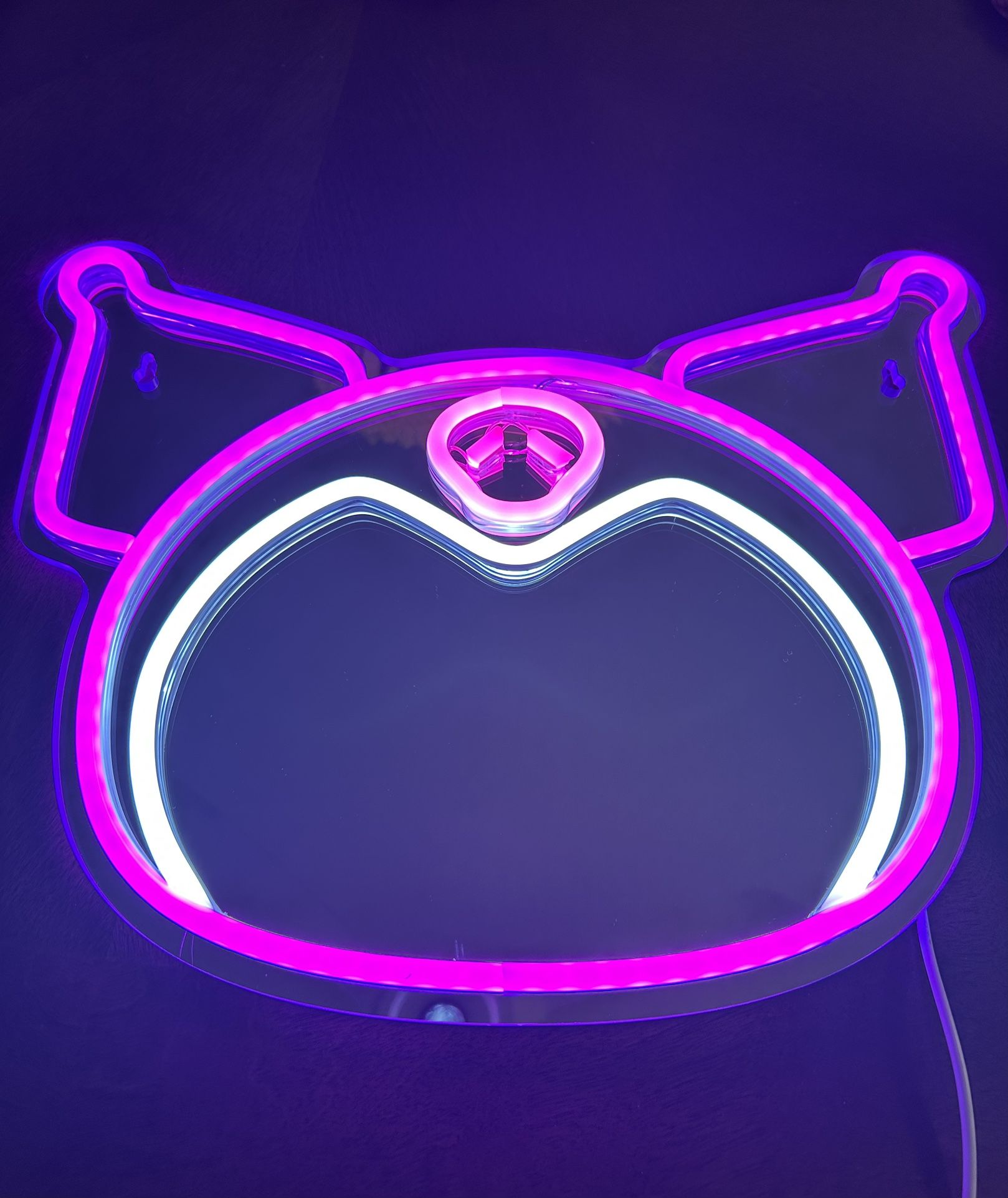 Kuromi Mirror Neon LED Sign