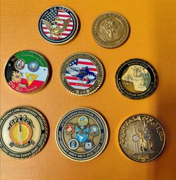Commemorative military coins