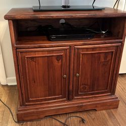 Solid Wood Two Door Cabinet 