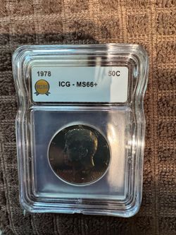 50c 1978 IGC-MS66+ coin