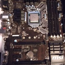 Msi Z170A PC Mate Mobo With I5-6600k Mint