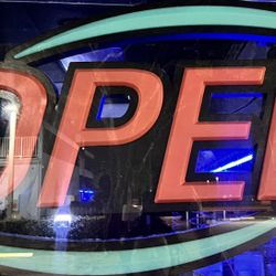 Open Sign Great Working Condition