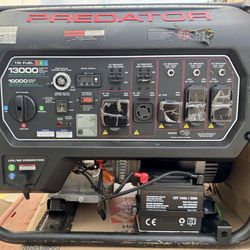 13,000 Watt Predator Generator