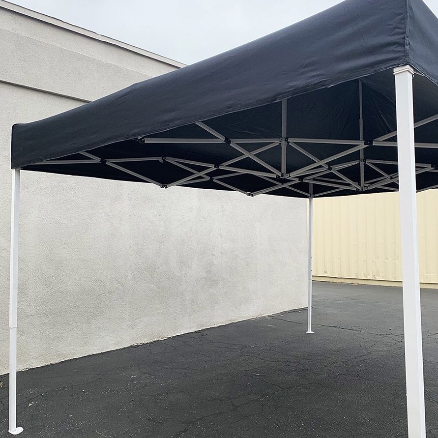 (NEW) $155 Heavy-Duty 10x15 ft Popup Canopy Tent Instant Ez Shades w/ Carry Bag 