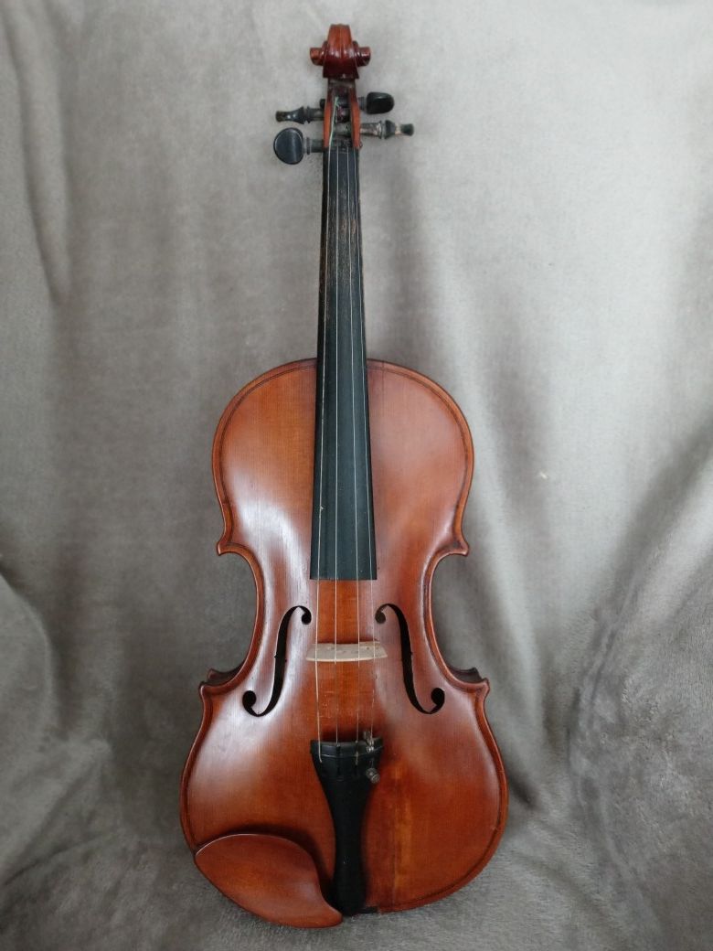 Violin label Heinrich Tb. Heberlein jr.