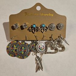 Earrings Set of Six