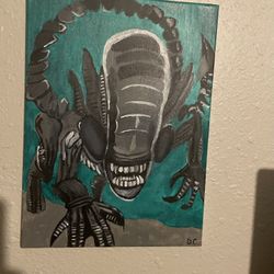 Alien Movie Painting 