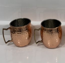 Moscow Mule Cups (2) 