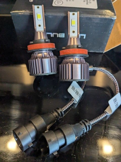 Brand New H11 LED Headlight Bulbs