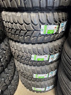 33x12.50r18 Crosswind MT 4 New Tires Installed And balanced included