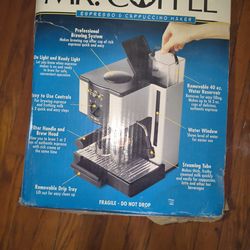 Mr coffee espresso and cappuccino maker