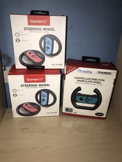 Steering wheels for nintendo switch