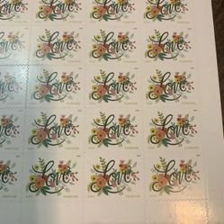 Love Flourishes US Postage Forever Stamps