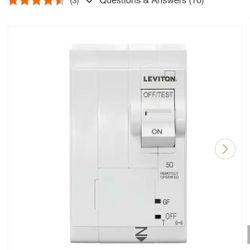 2nd Gen 50 Amp 2-Pole GFCI Smart Circuit Breaker 120/240V"