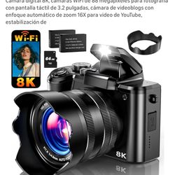 Digital Camara 8k