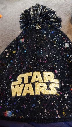 Star Wars winter hat with pom pom