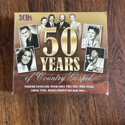 50 Years Of Country Gospel-3 CD Set