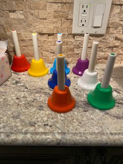 8 Tone Handbell Set