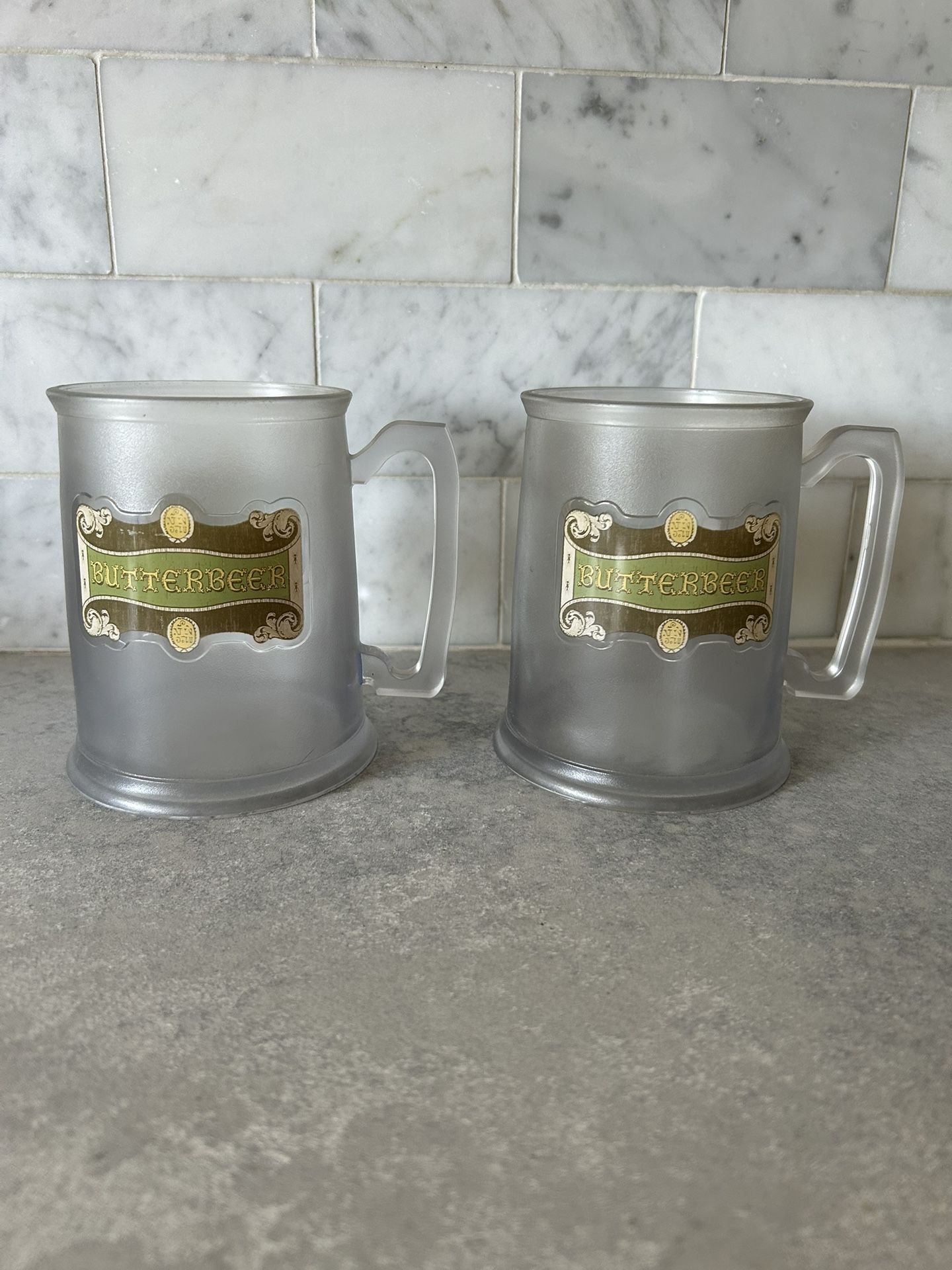 2 Harry Potter Butter Beer Mugs