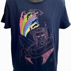 Voltron Legendary Defender T-Shirt Loot Wear Exclusive Size Large Navy Blue 2018