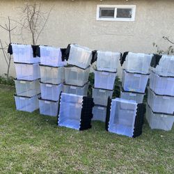 12 Gallons Storage Bins $8 Each