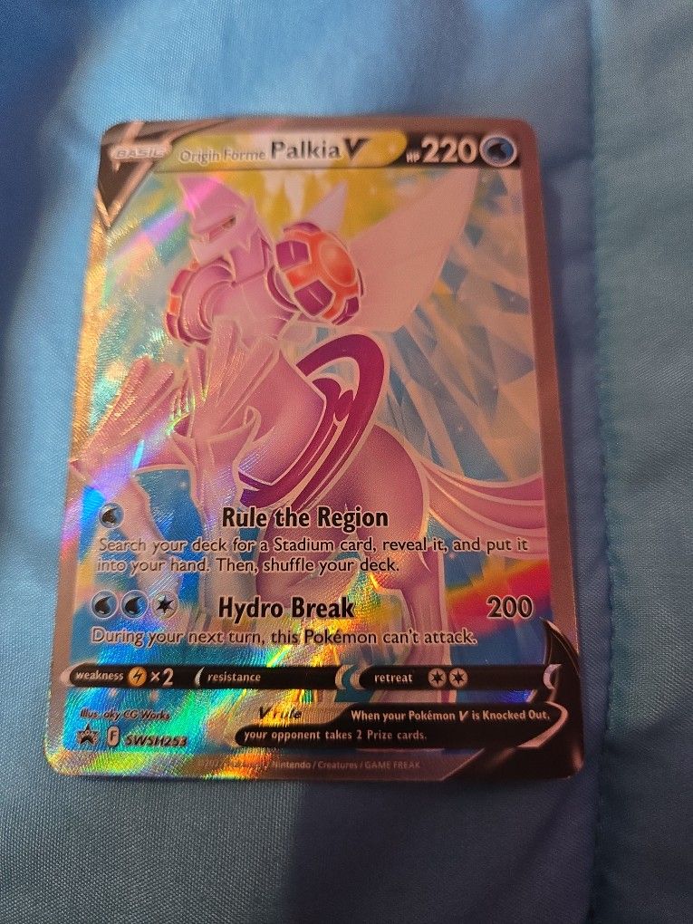 Pockemon Card Origin Forme Palkia V