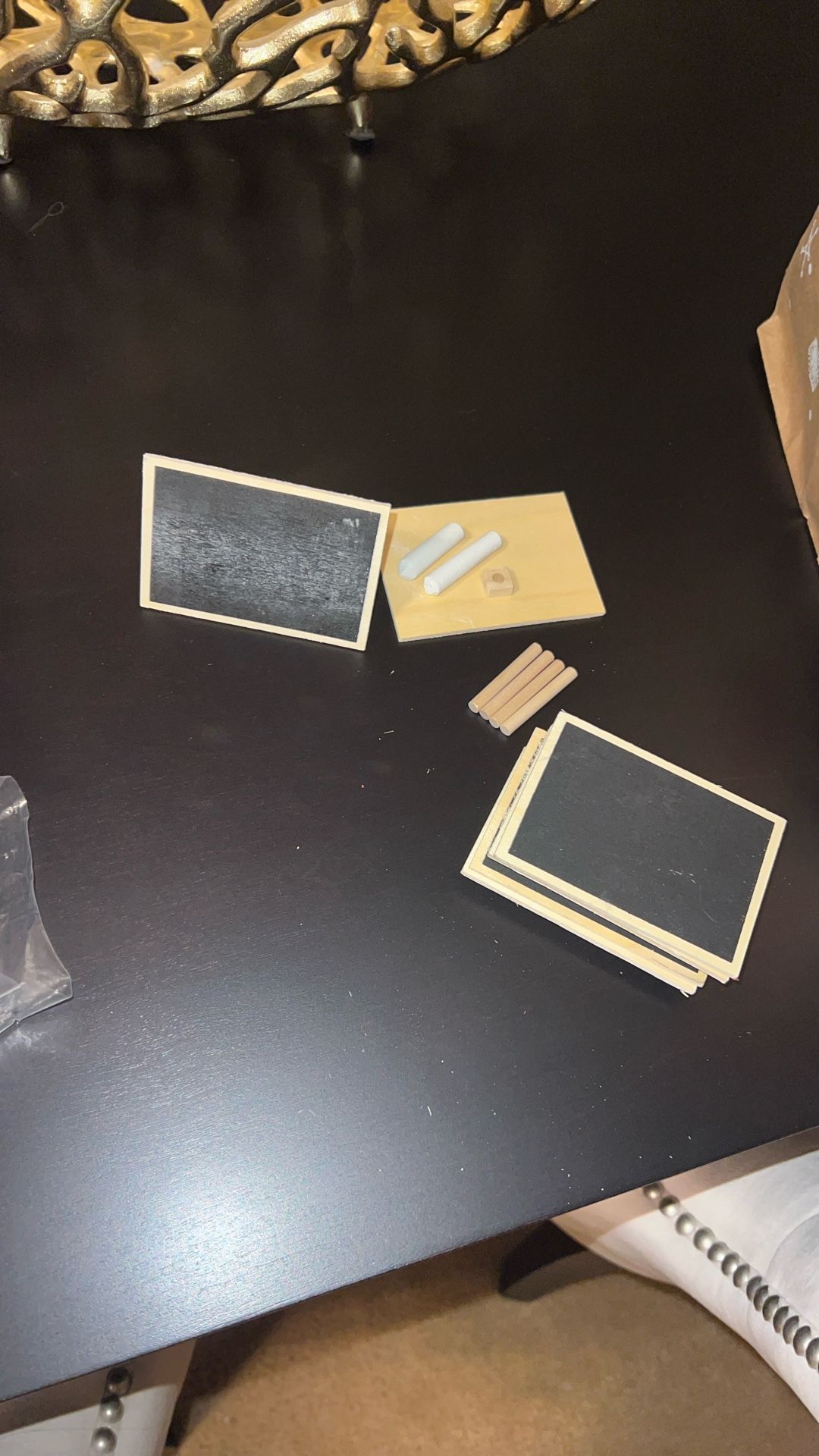 Chalk Board + Wooden Stand