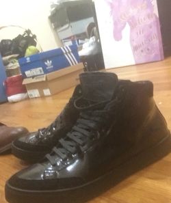 All black Burberry shoes 9 1/2