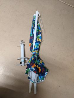 Beach Umbrella & Stake