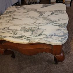Marble End Table