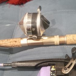 Closed Fishing Reel And Rods