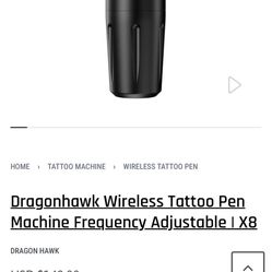Brand new Tattoo guns Dragonhawk x8