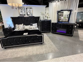 Black King Bedroom Set