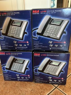 RCA 4 Line Phone Set 