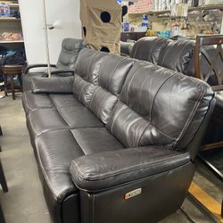 Fallon Leather Sofa