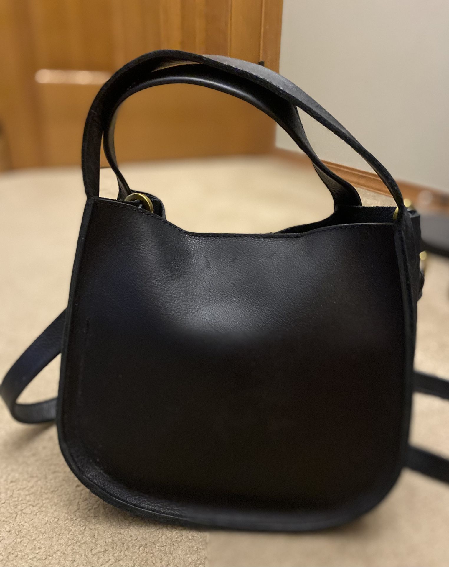 Madewell Syndney Black Crossbody Purse