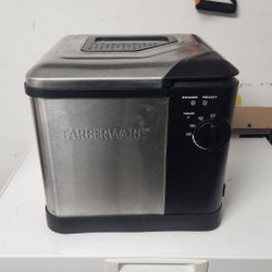 Farberware XL Indoor Turkey Fryer - Fry, Steam, & Boil (14lb Capacity)