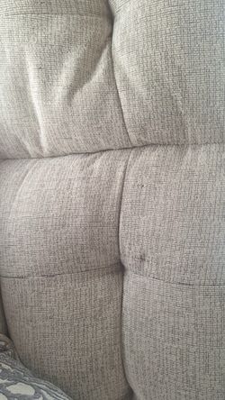 Light Gray Fabric Sofa