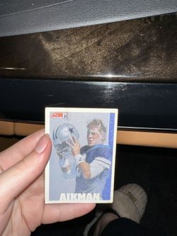 Troy Aikman Card