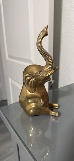 Elefante vintage bronze