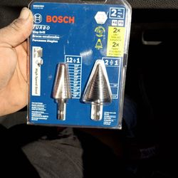 Bosch Step Drill Bit,2 Pk