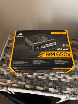 Corsair RM650x 650W 80+ Gold Fully Modular ATX PSU w/ Cables & Box