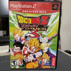Dragon Ball Z budokai Tenkachi 3 Ps2