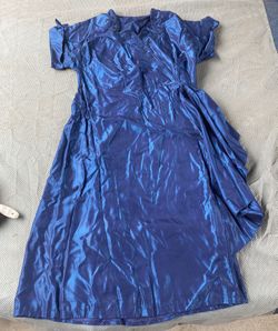 Vintage 1940’s satin dress