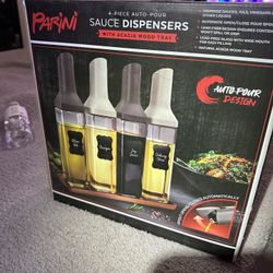 Sauce Dispensers/ Parini 4pc 