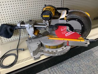 DEWALT 12-in 15-Amp Dual Bevel Sliding Compound Corded Miter Saw