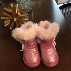 Juicy Couture Toddler Glitter Boots Size 5m