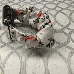 New Floral Scrunchie Bands For Apple Watch