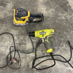 Corded Drill & Sander