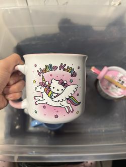 Unicorn Hello Kitty Cup